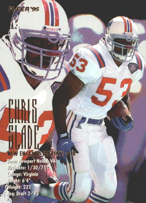 1995 Fleer Chris Slade #258 card