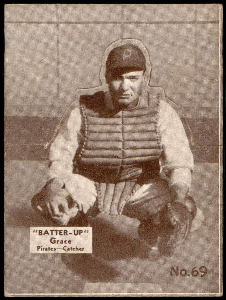 1934 R318 Batter-Up Earl Grace #69 card