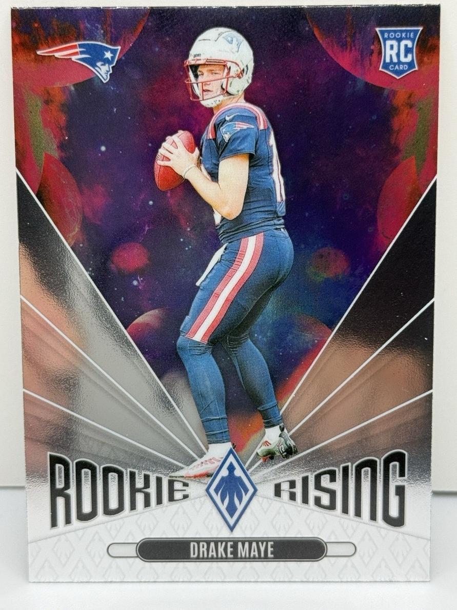 2024 Panini Phoenix Rookie Rising Drake Maye #RR-DME card