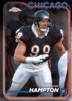 Dan Hampton 2024 Topps Chrome Football card