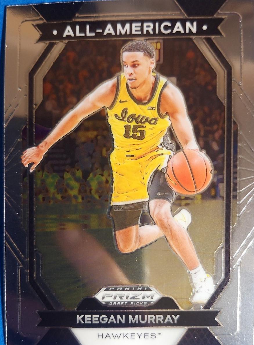 Keegan Murray 2024 Prizm Draft Picks card