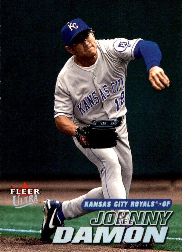 2001 Johnny Damon [Platinum Medallion] #108