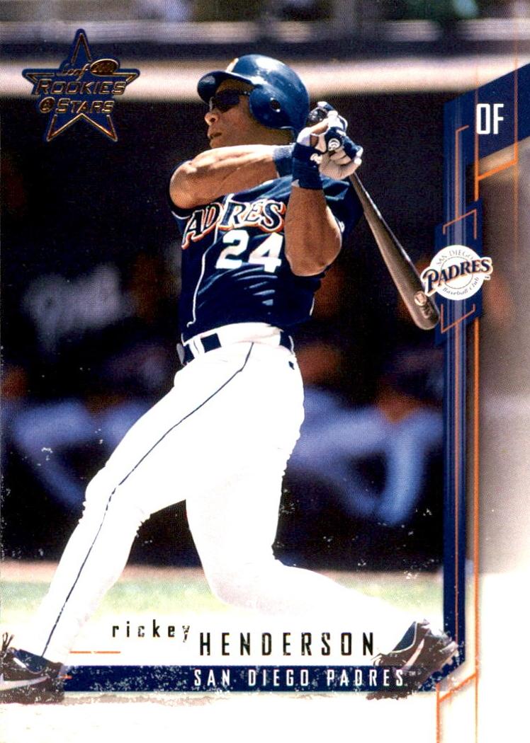 2001 Rickey Henderson #100