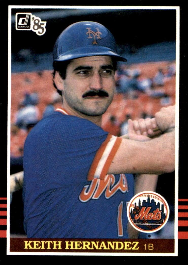 1985 Donruss Keith Hernandez #68 card