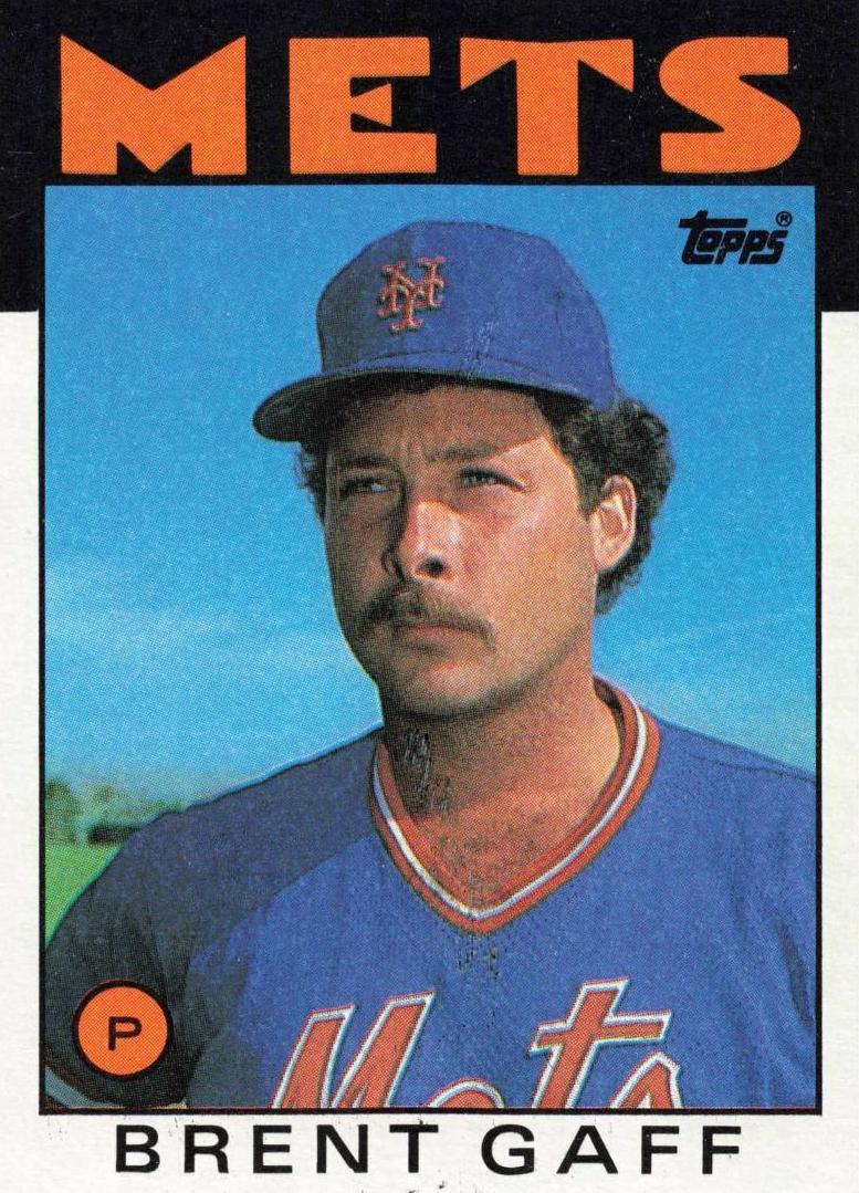 1986 Brent Gaff #18