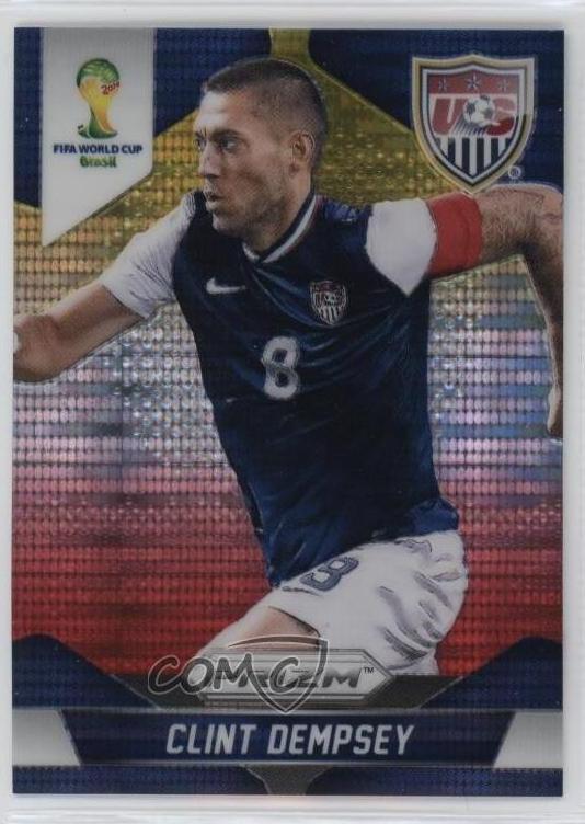 2014 Clint Dempsey [Yellow and Red Pulsar] #69