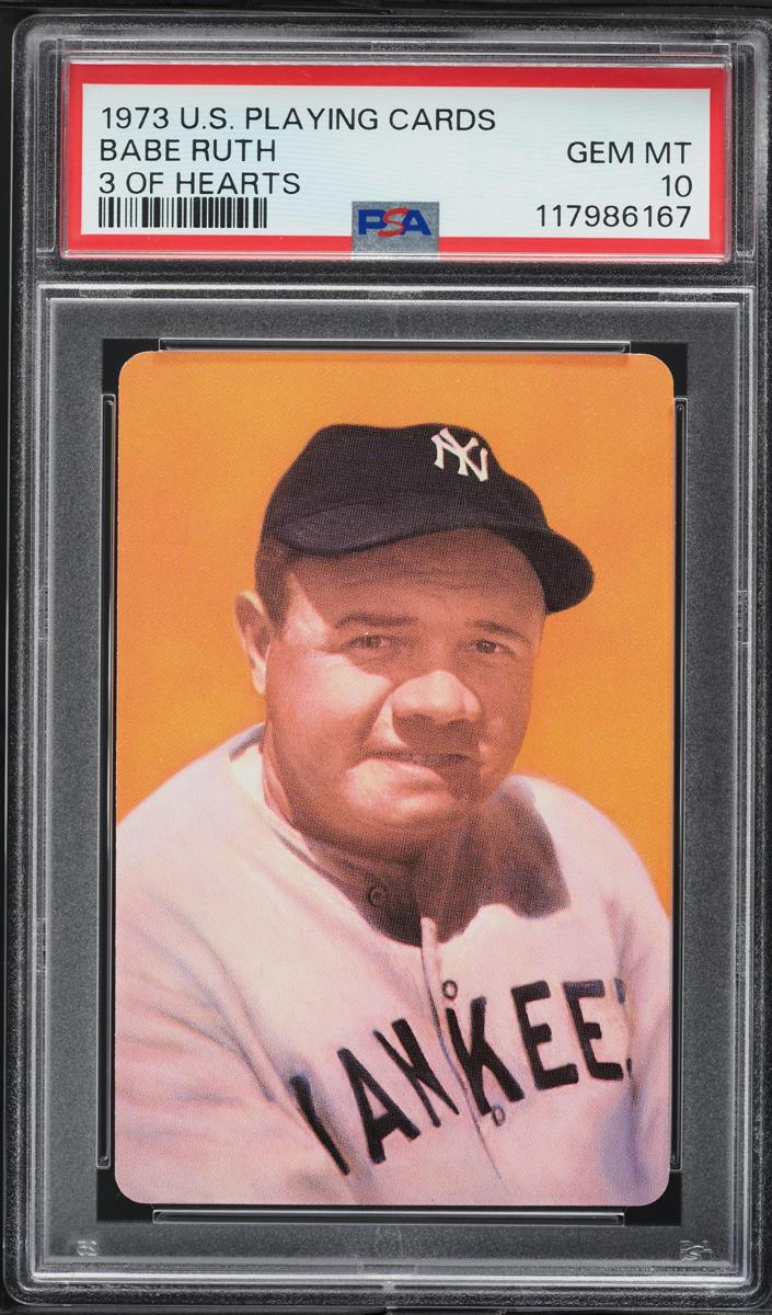 1973 Babe Ruth [3 of Hearts] #NNO