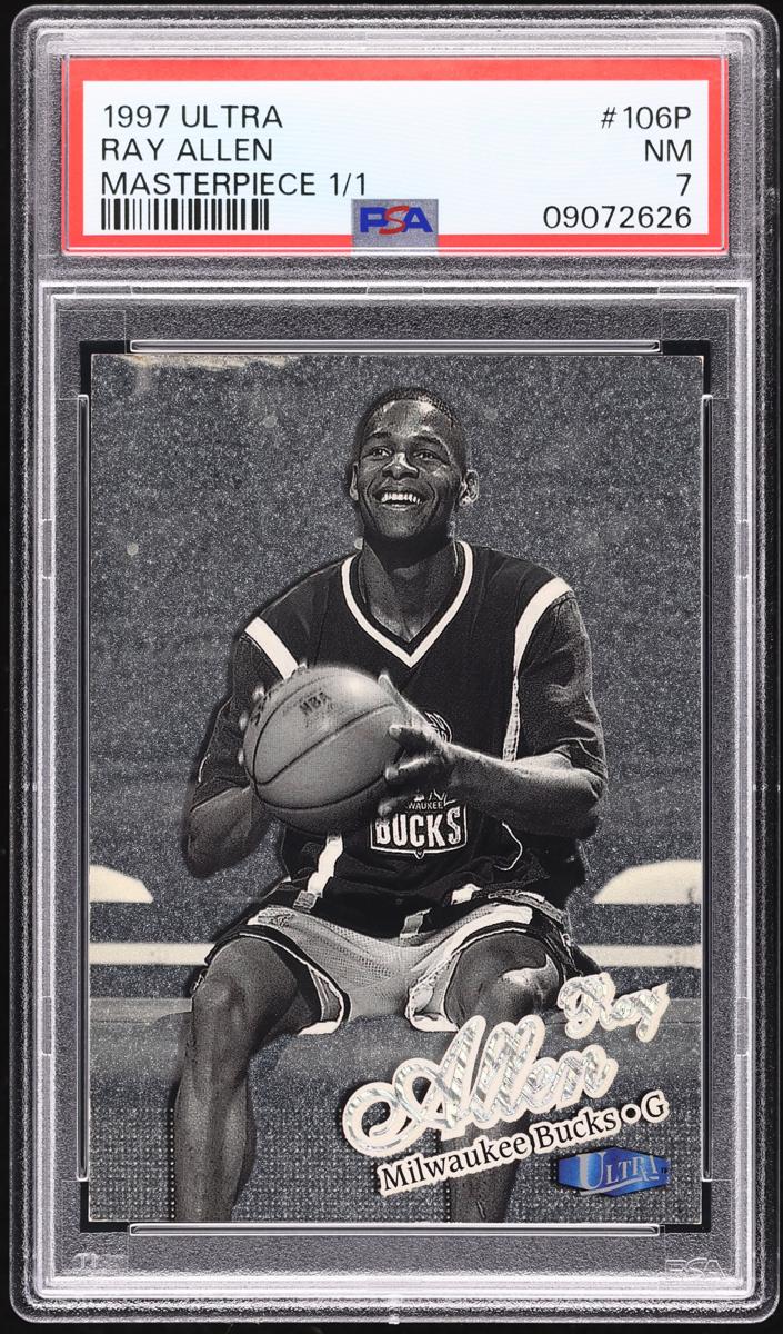 1997 Ray Allen [Platinum Medallion] #106P