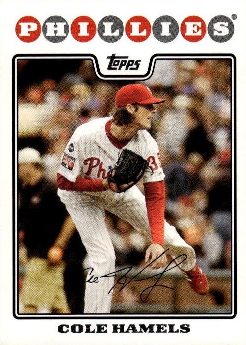 2008 Topps Cole Hamels #35 card