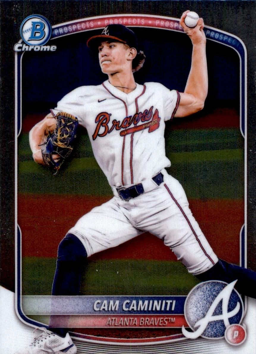 Cam Caminiti 2025 Bowman Chrome Prospects card