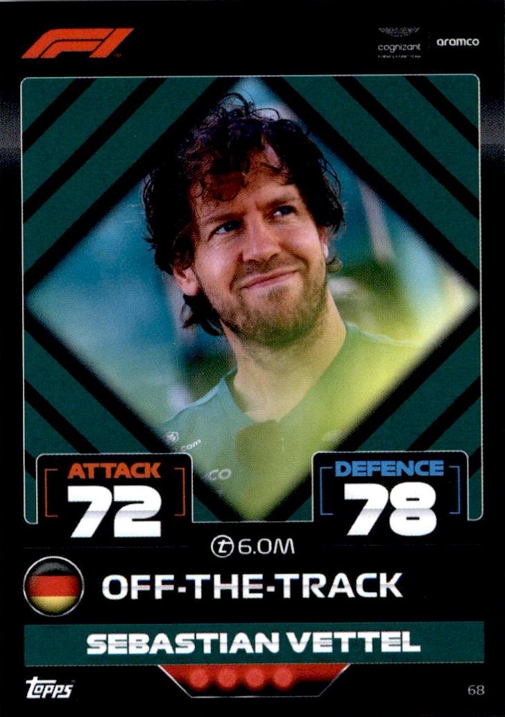 2022 Sebastian Vettel #68