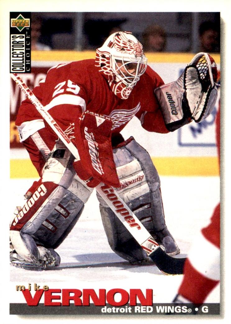 1995 Collector's Choice Mike Vernon #100 card