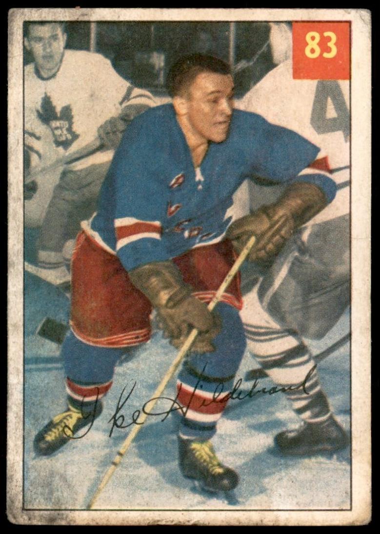 1954 Ike Hildebrand [Lucky Premium Back] #83