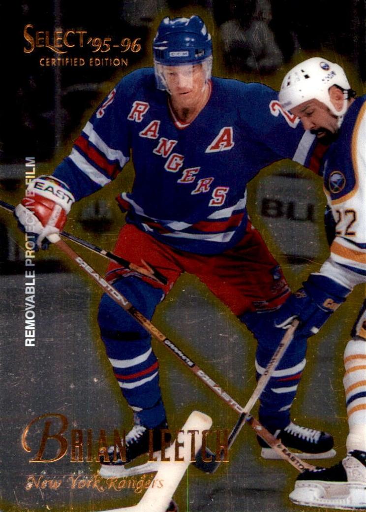 1995 Select Certified Brian Leetch #27 card