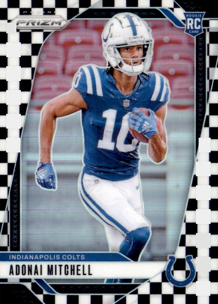 Adonai Mitchell 2024 Prizm Football card