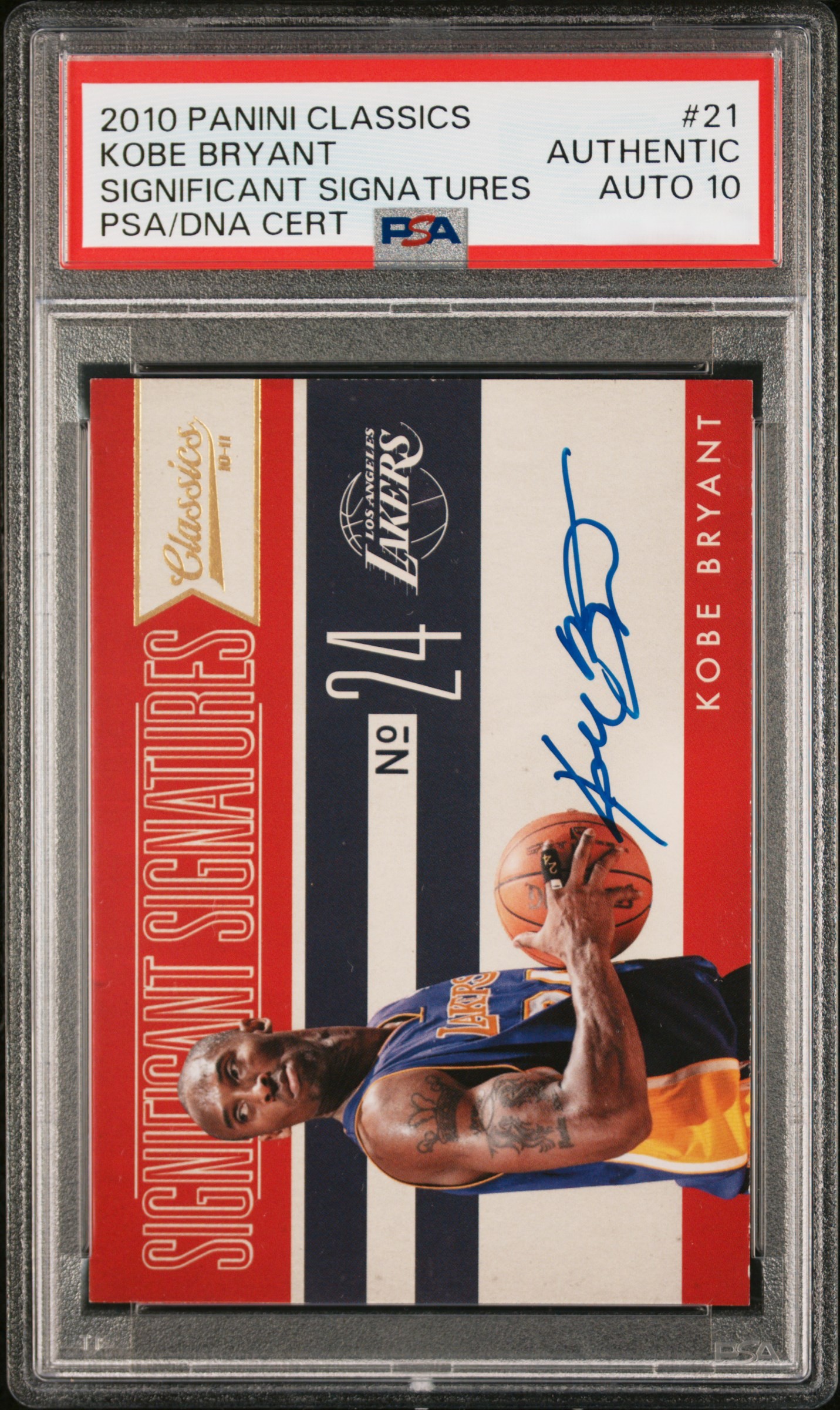 2010 Kobe Bryant #21