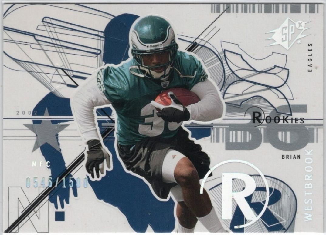 Brian Westbrook 2002 SPx Football