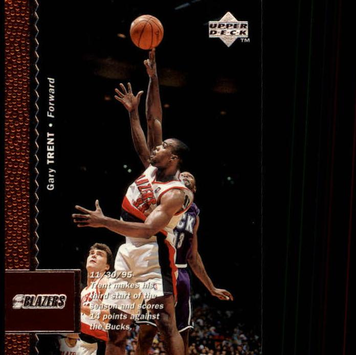 1996 Upper Deck Gary Trent #102 card