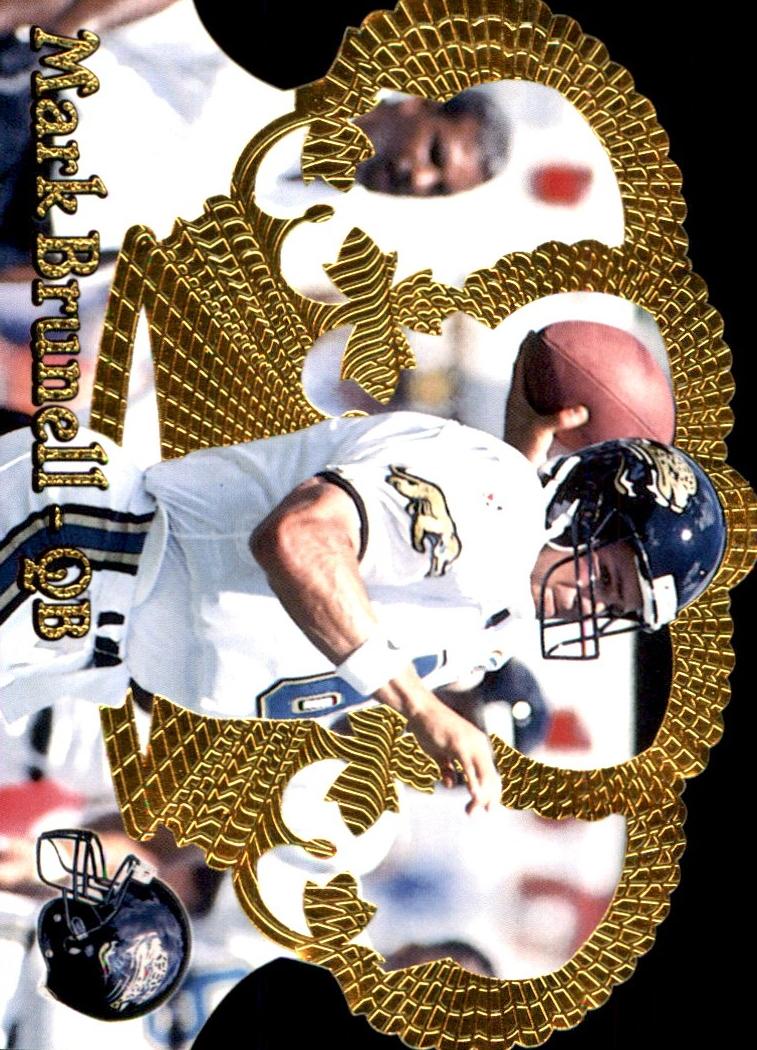 1995 Mark Brunell [Blue Holofoil] #25