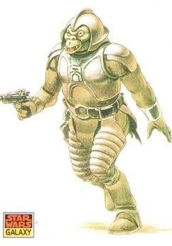 1993 Jabba's Menagerie #35