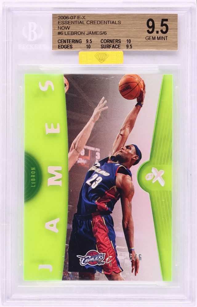2006 LeBron James [Essential Credentials Now] #6
