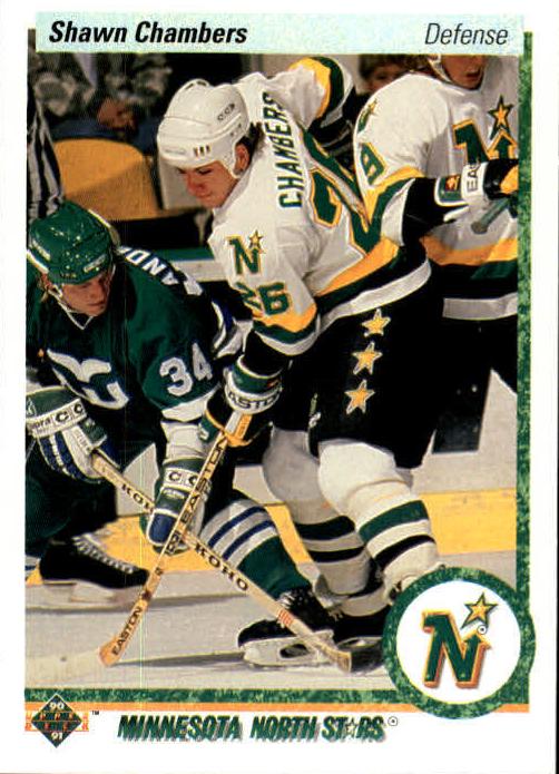 1990 Upper Deck Shawn Chambers #106 card