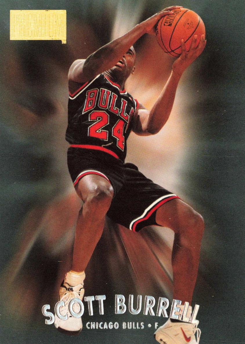 1997 Skybox Premium Scott Burrell #203 card