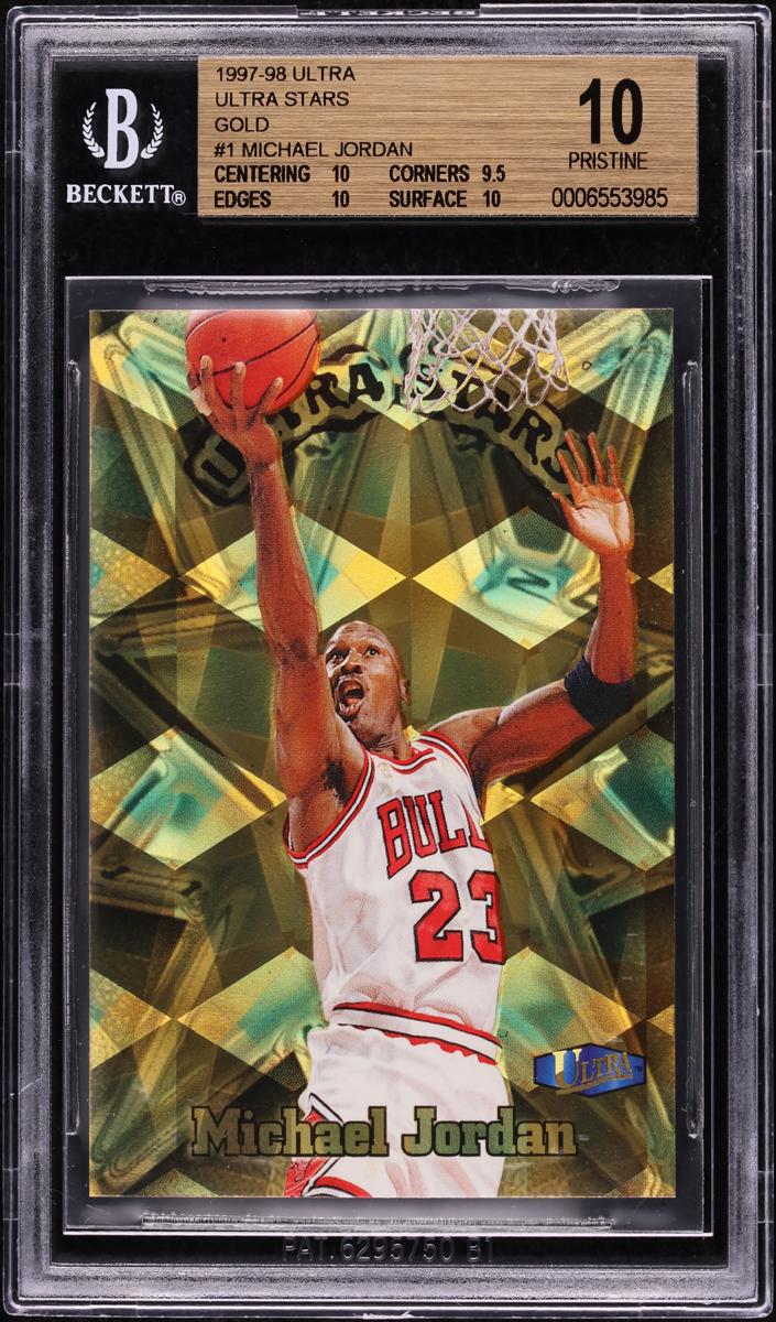 1997 Michael Jordan [Gold] #1