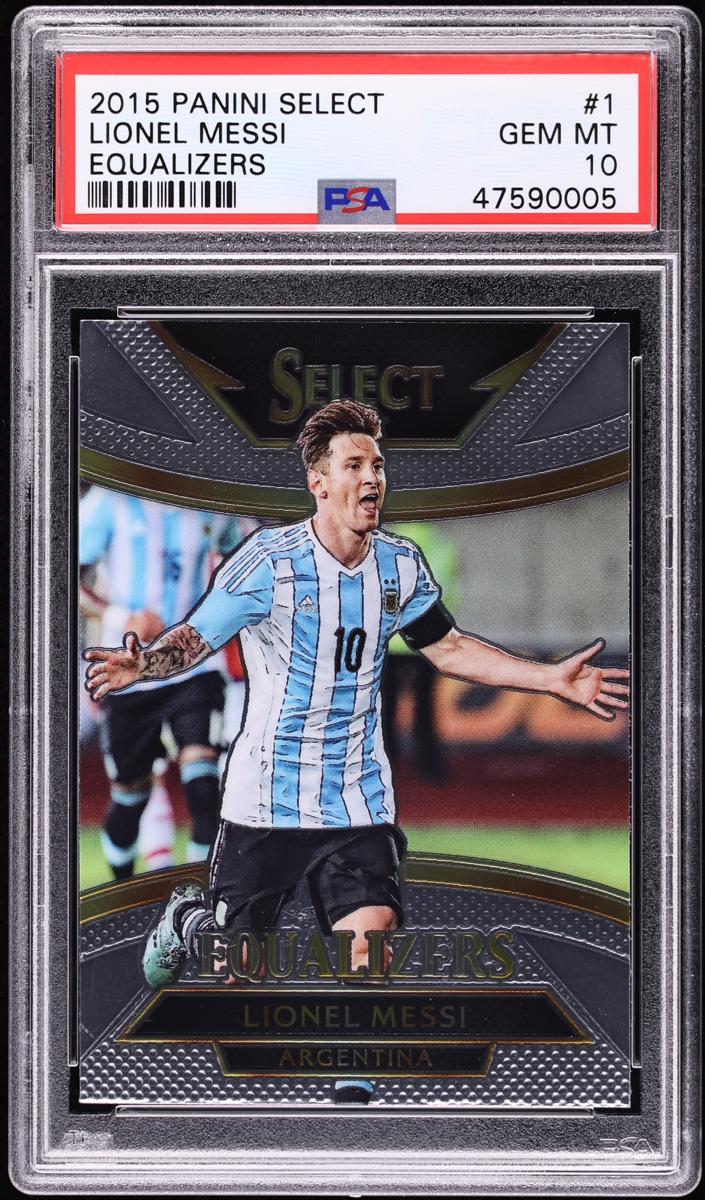 2015 Panini Select Lionel Messi [Red] #1 card