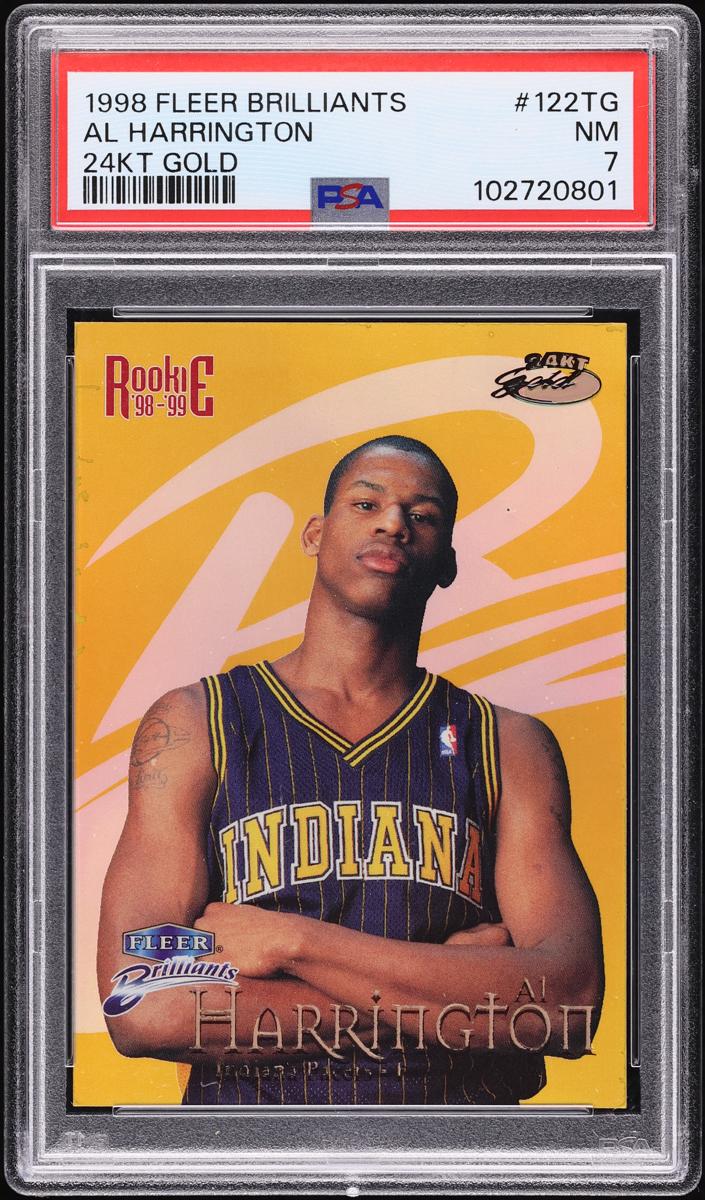 1998 Al Harrington [Gold] #122
