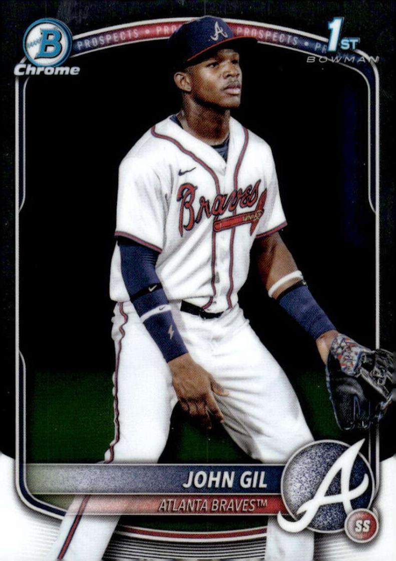 2025 Bowman Chrome Prospects John Gil #BCP-172 card