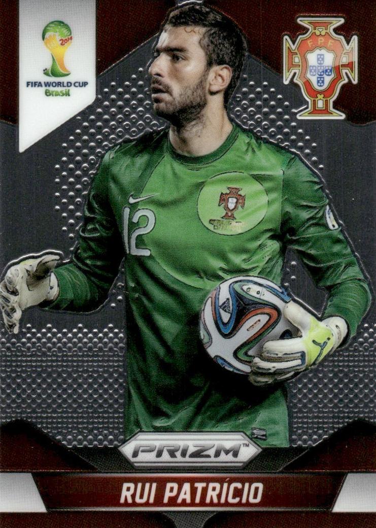 2014 Panini Prizm World Cup Rui Patricio [Red White and Blue Plaid] #155 card