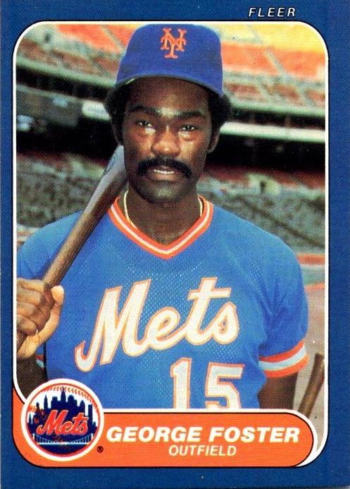 1986 George Foster #80