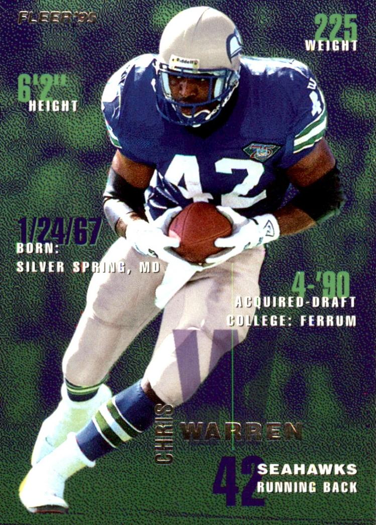 1995 Chris Warren #366