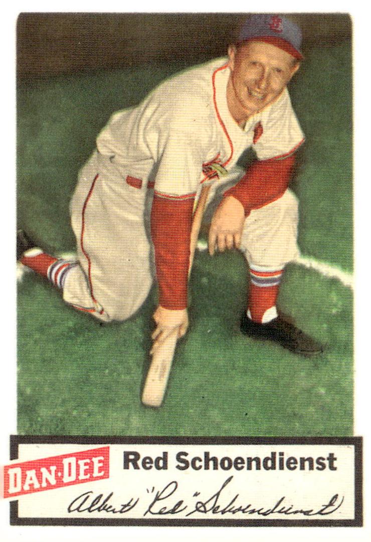 1954 Red Schoendienst #NNO
