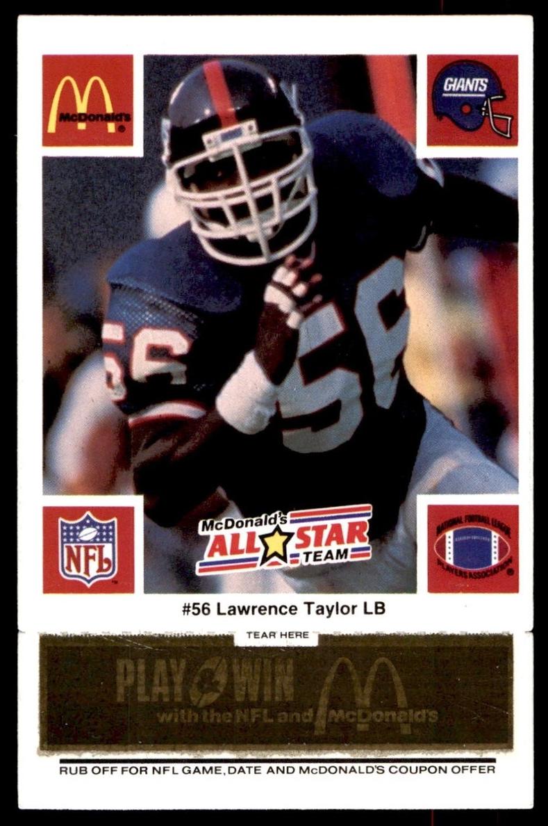 1986 Lawrence Taylor [Black] #56