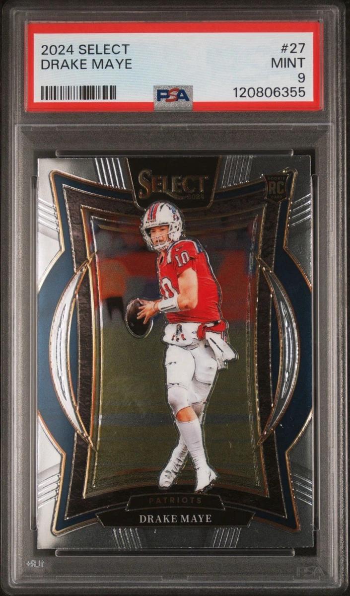 Drake Maye 2024 Panini Select Concourse Football
