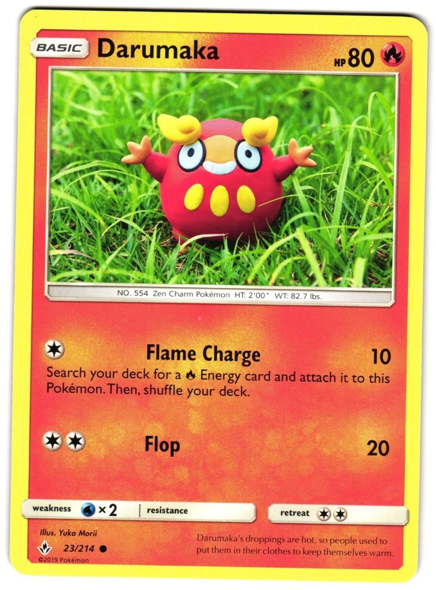 Darumaka 2019 Pokemon Sun & Moon Unbroken Bonds