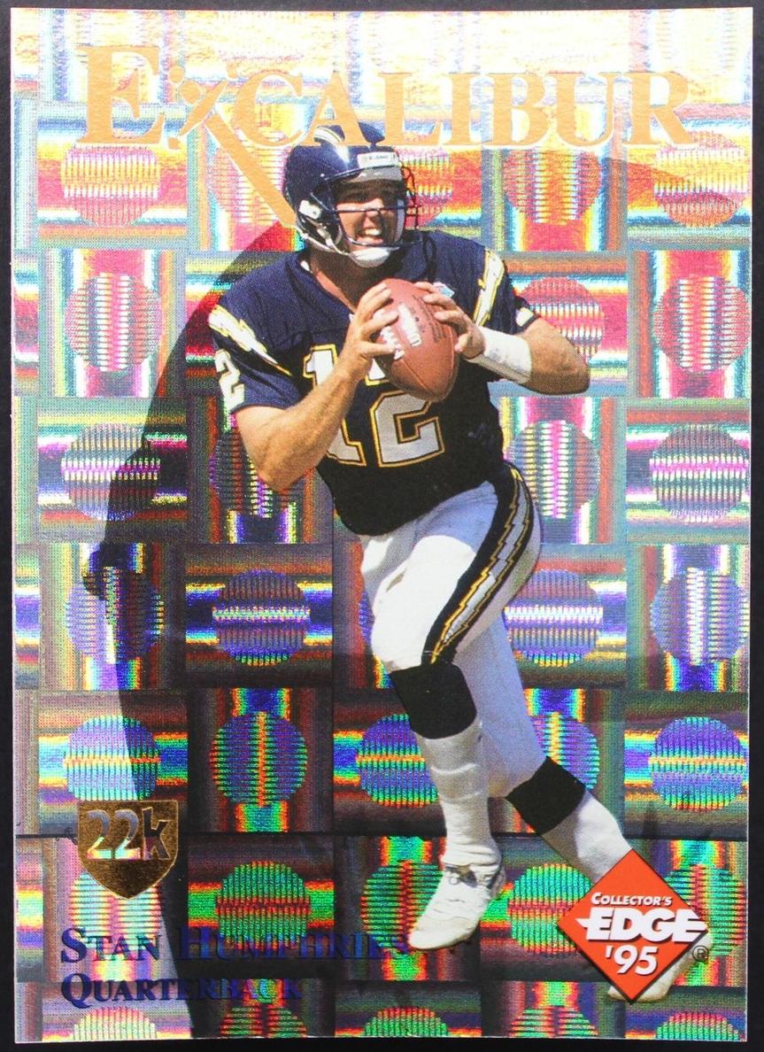 1995 Stan Humphries [Gold Shield Silver Prism] #3