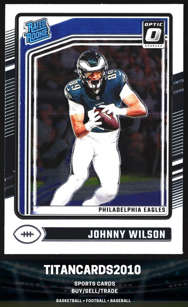 Johnny Wilson 2024 Donruss Optic Football card