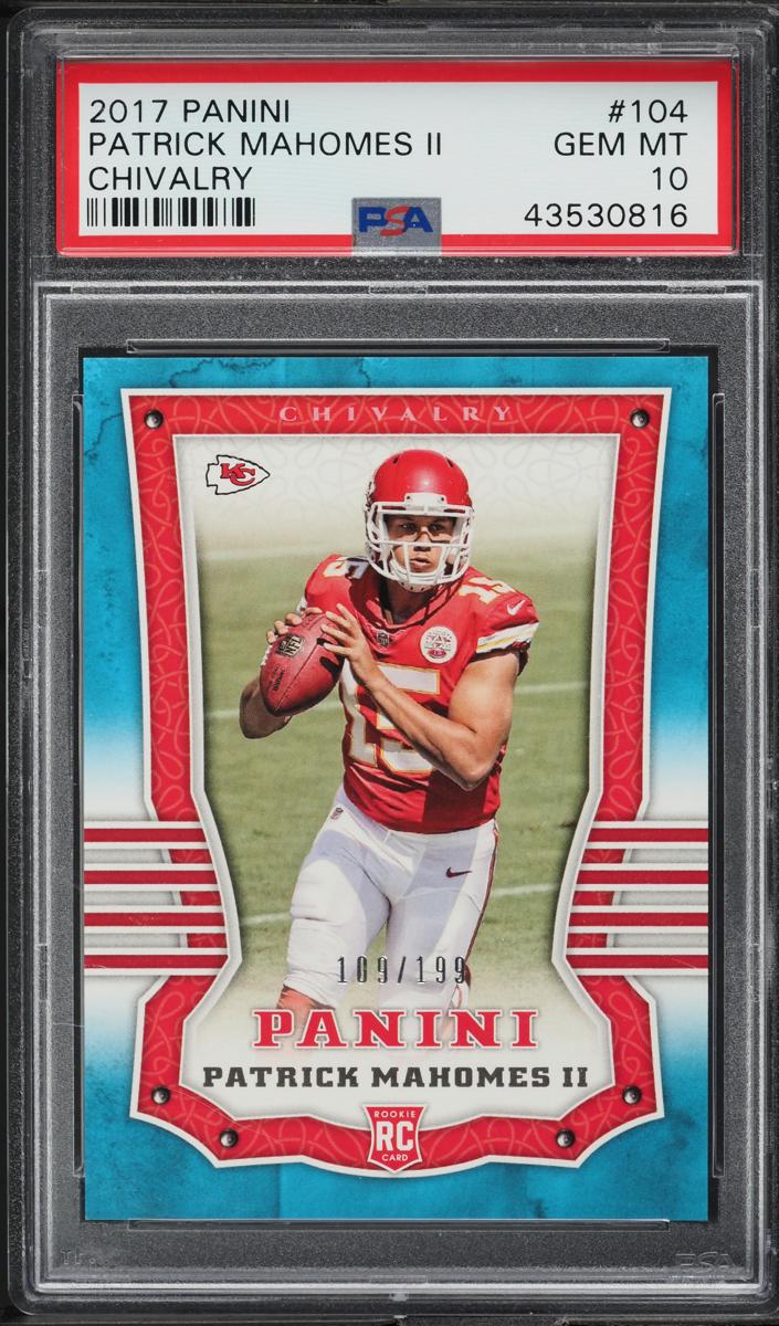 2017 Patrick Mahomes II [Chivalry] #104