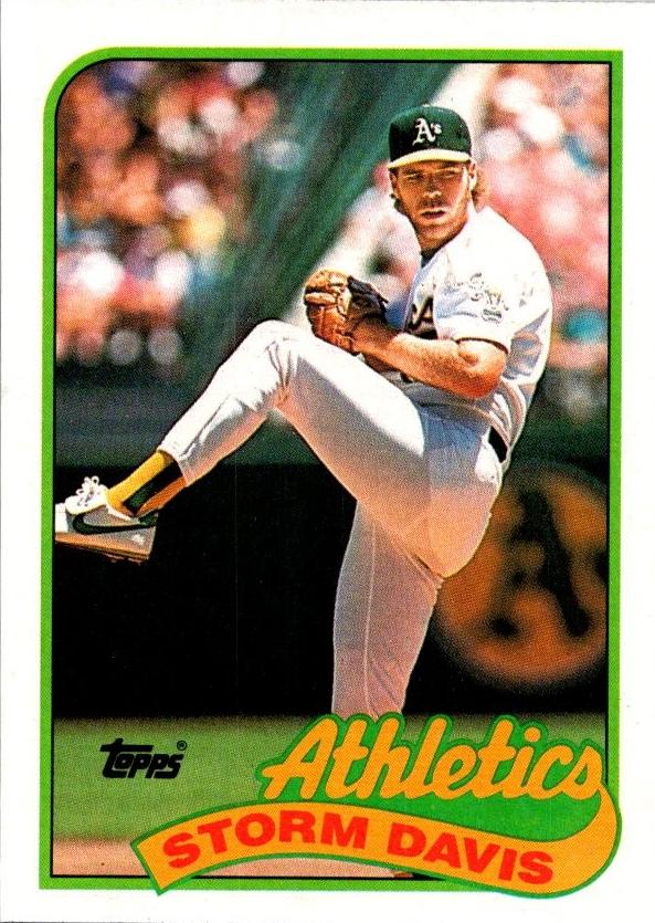 1989 Storm Davis #701
