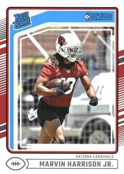 Marvin Harrison Jr. 2024 Donruss Football card