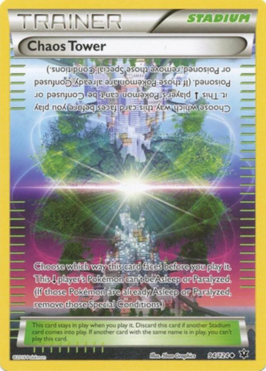 Chaos Tower 2016 Pokemon XY Fates Collide