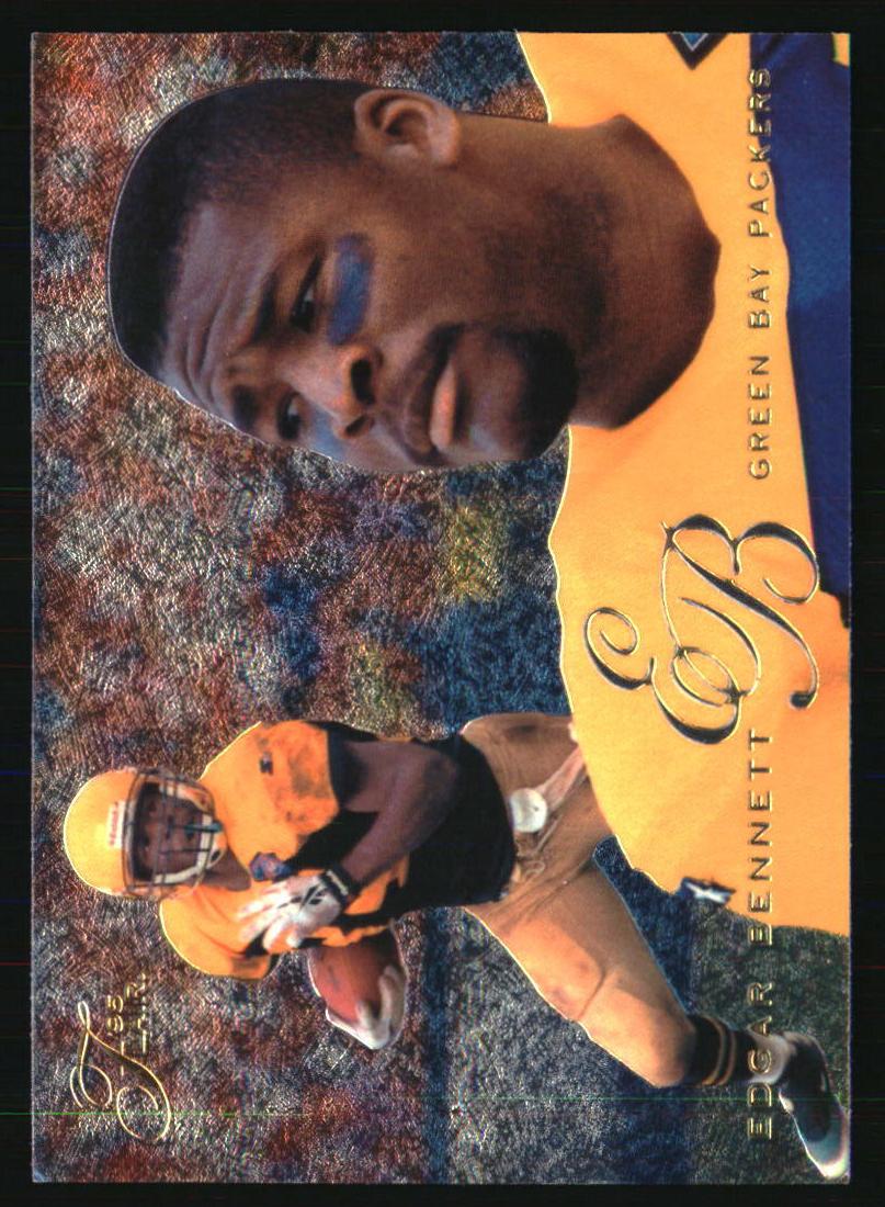 1995 Flair Edgar Bennett #72 card
