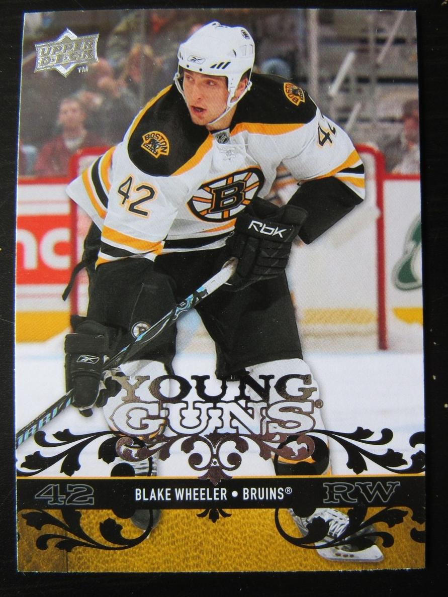 2008 Upper Deck Blake Wheeler #202 card