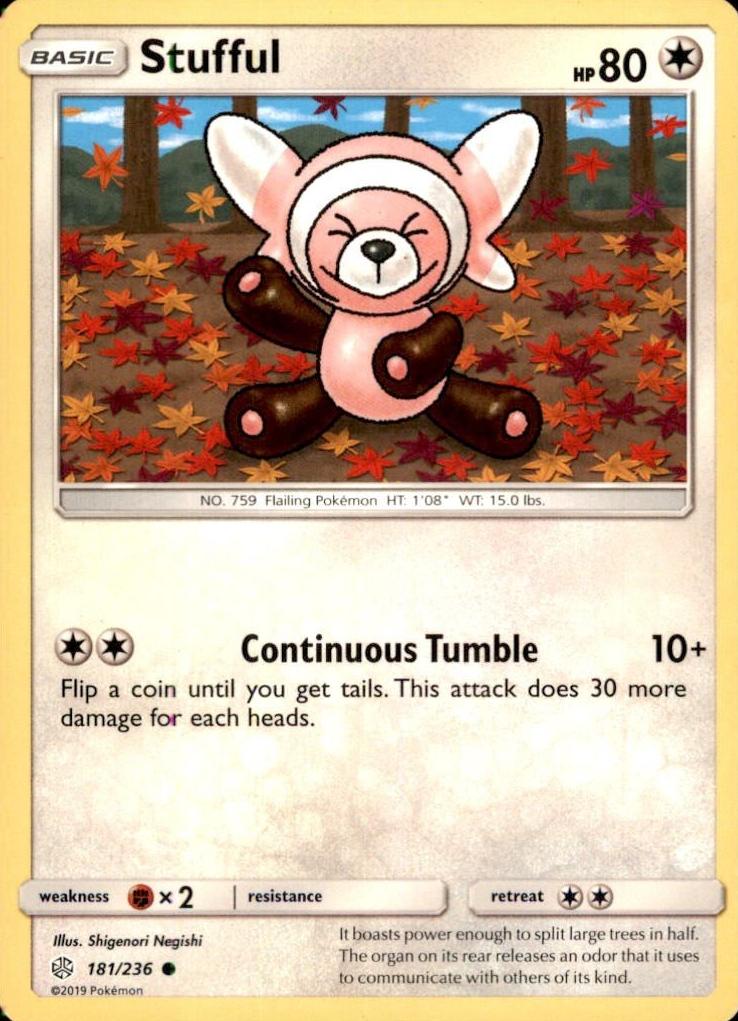Stufful 2019 Pokemon Sun & Moon Cosmic Eclipse