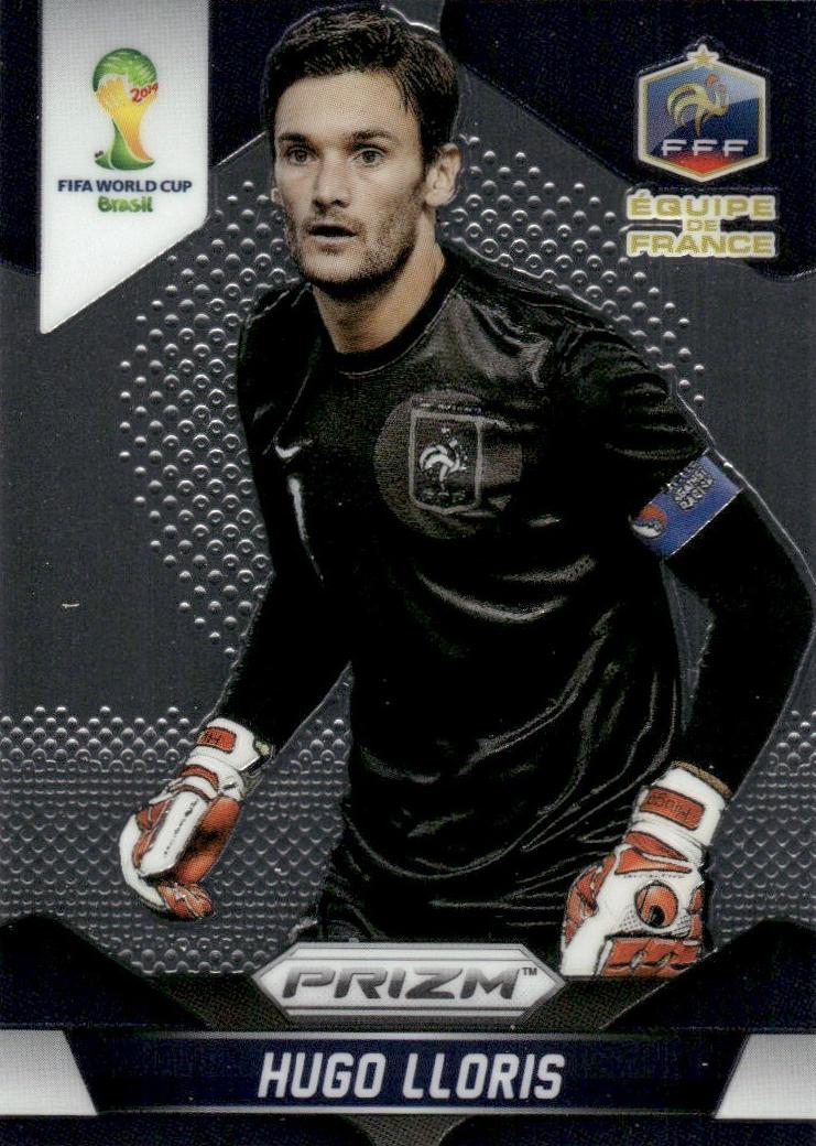 2014 Panini Prizm World Cup Hugo Lloris [Blue] #75 card