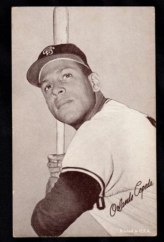 1962 Orlando Cepeda [Red Back] #NNO