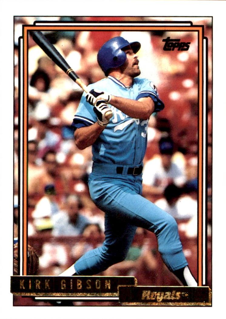 1992 Kirk Gibson #720